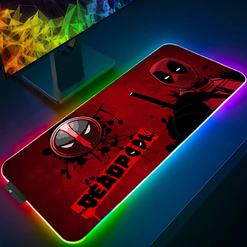 Gaming Keyboard Backlit - LED tapis de souris jeu rétro-éclairage