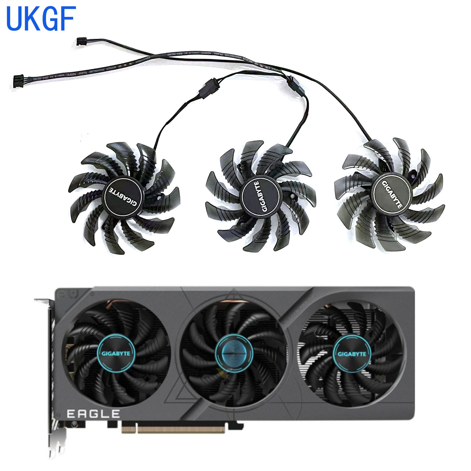 Nvidia Vga Rtx 4060 - Ventilateur de carte graphique 75MM 4PIN