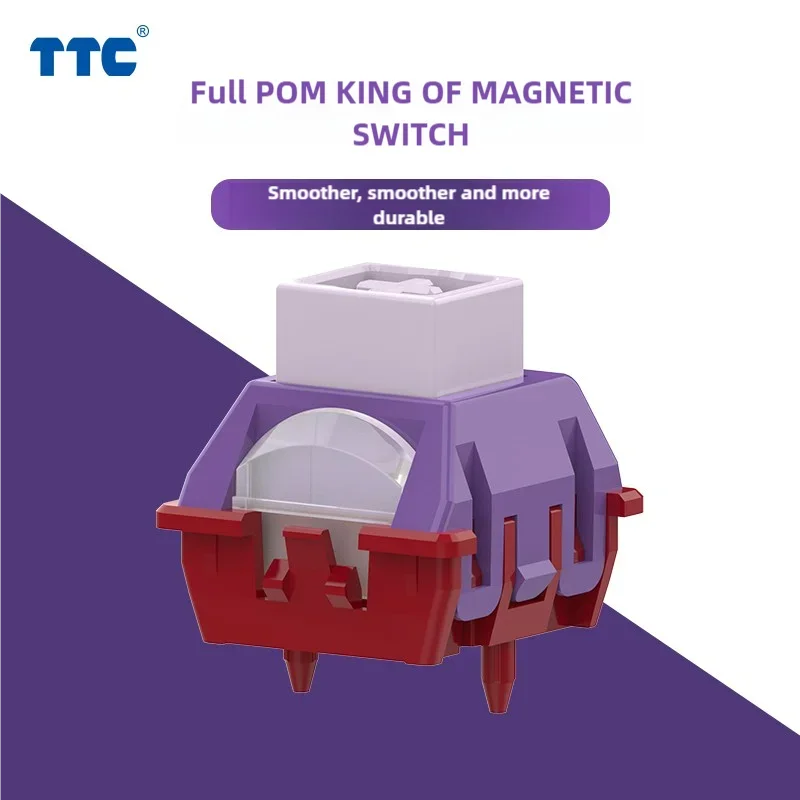 Gaming Keyboard Magnetic Switches - Interrupteurs magnétiques TTC Full POM King