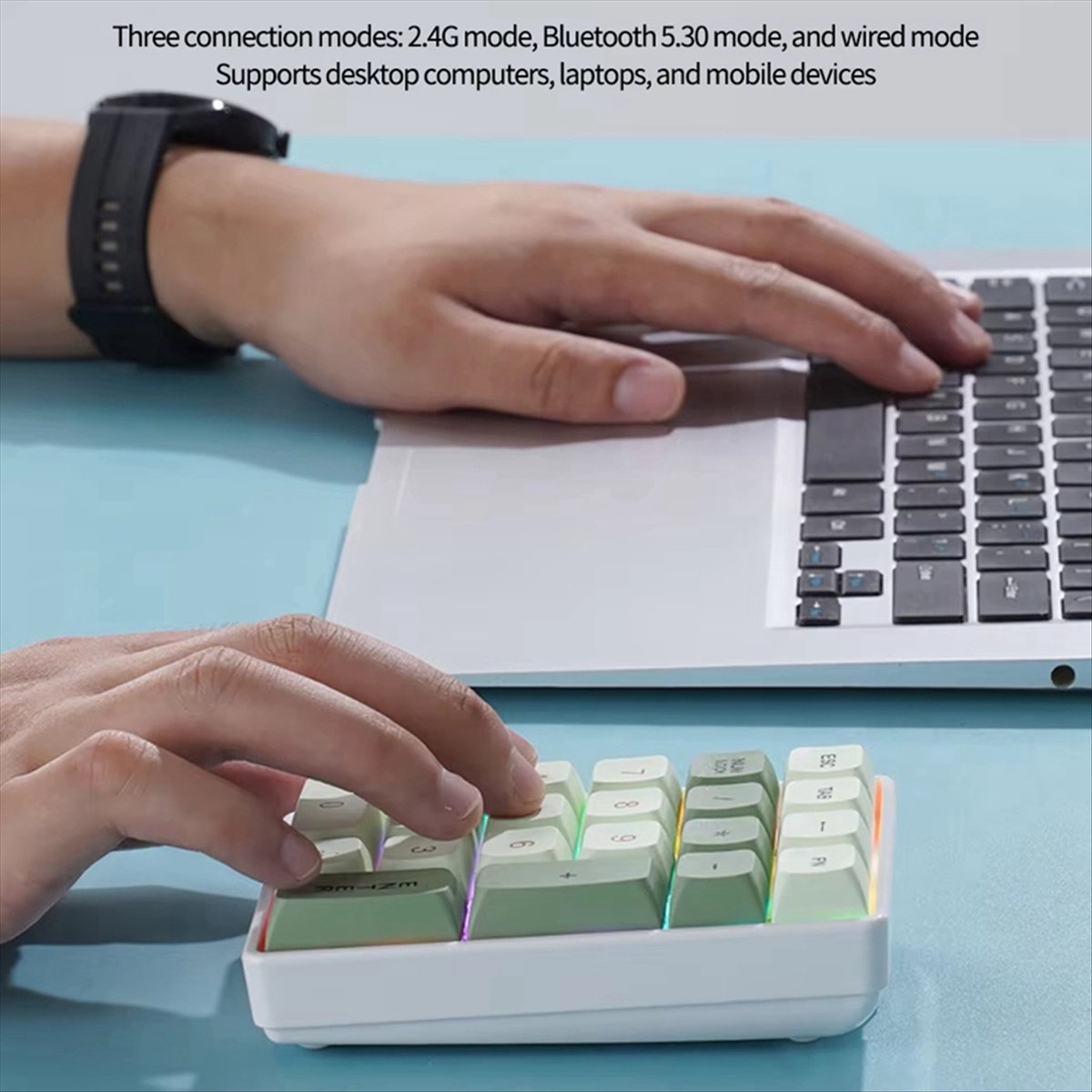Mini clavier N86R à 21 touches - Gaming Keyboard No Number Pad avis et prix